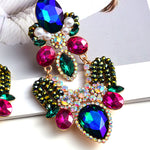 Load image into Gallery viewer, Multicolor Statement Earrings
