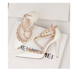 Load image into Gallery viewer, Gladiator Ankle Strap Pumps
