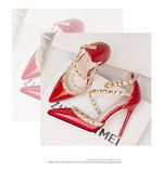 Load image into Gallery viewer, Gladiator Ankle Strap Pumps
