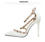 Load image into Gallery viewer, Gladiator Ankle Strap Pumps
