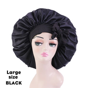 Large Silk Satin Bonnet