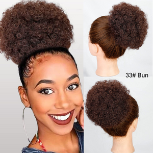 Drawstring Afro Puff Ponytail