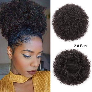 Drawstring Afro Puff Ponytail