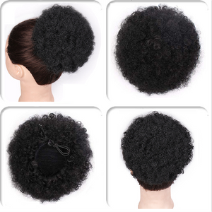 Drawstring Afro Puff Ponytail