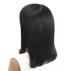 Scalp Bob Wig with Bangs