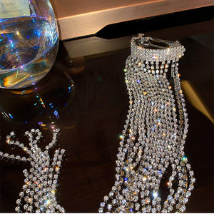 Full Rhinestone Hair Tassel