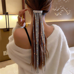 Full Rhinestone Hair Tassel