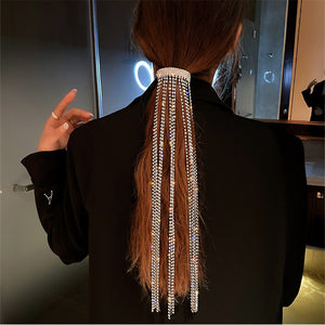 Full Rhinestone Hair Tassel