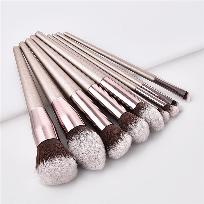 Champagne Makeup Brush Set