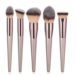 Champagne Makeup Brush Set