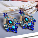 Load image into Gallery viewer, Colorful Crystal Earrings
