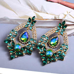 Load image into Gallery viewer, Colorful Crystal Earrings
