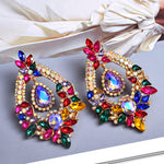 Load image into Gallery viewer, Colorful Crystal Earrings
